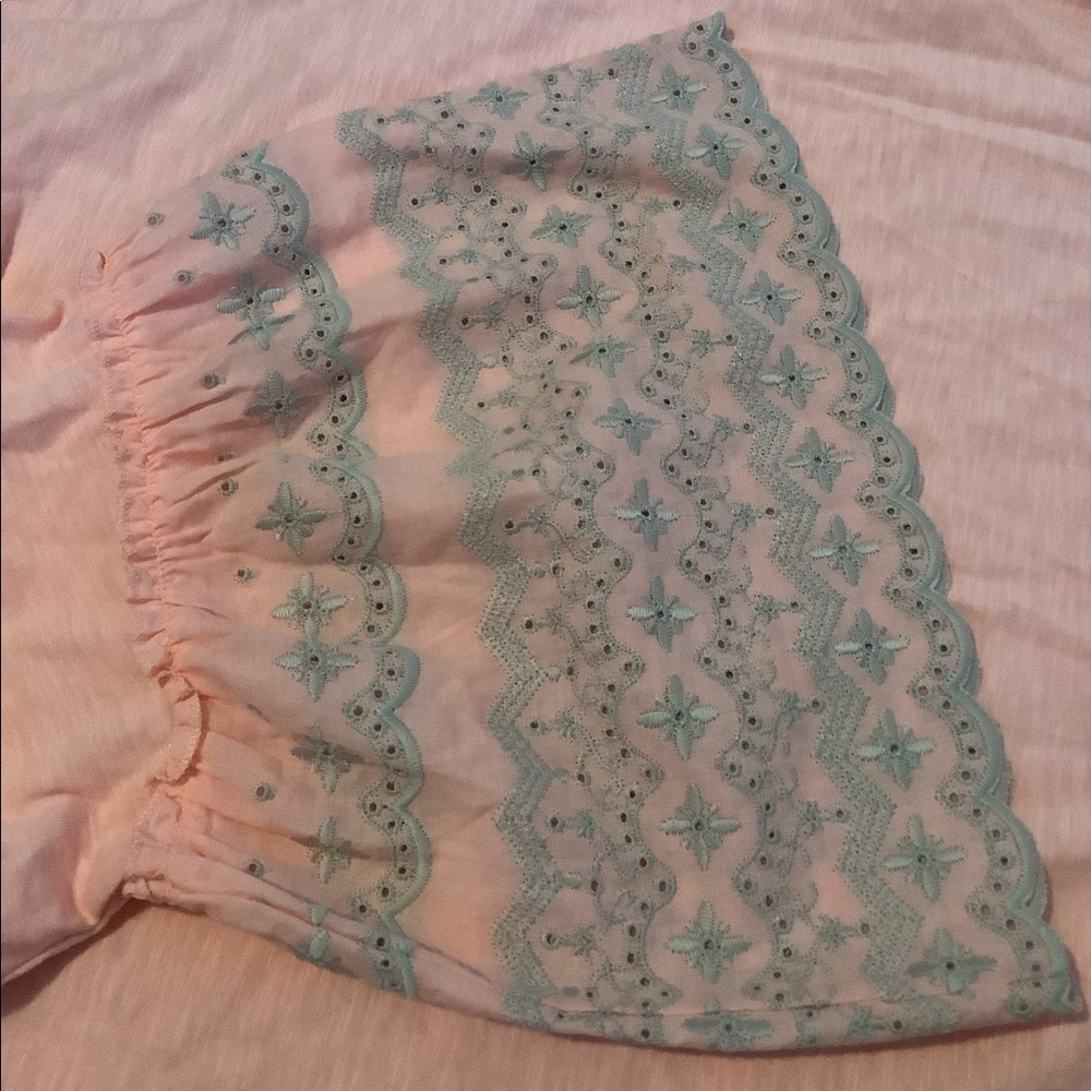 ST John’s Bay Ruffle Sleeve Top - Picture 3 of 5